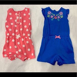Carters 6m rompers